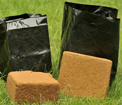 All Natural Coco Peat Loose Bag - Coco Coir Soil Mix